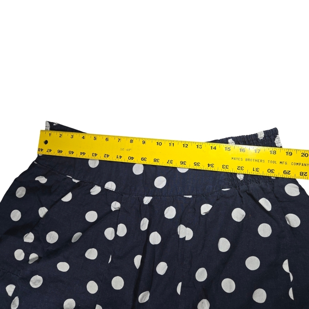 Cato Navy Polka Dot Women's Skort - Picture 3 of 4